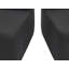 Canapé modulaire incurvé modulaire en tissu de laine d'agneau, aucun assemblage requis-1026566894