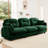 Three - Seater With Soft Chenille Fabric, Ergonomic Design And Cushions For Bedroom Or Living Room Modular In Chenille, Featuring Seating Use-1574610803