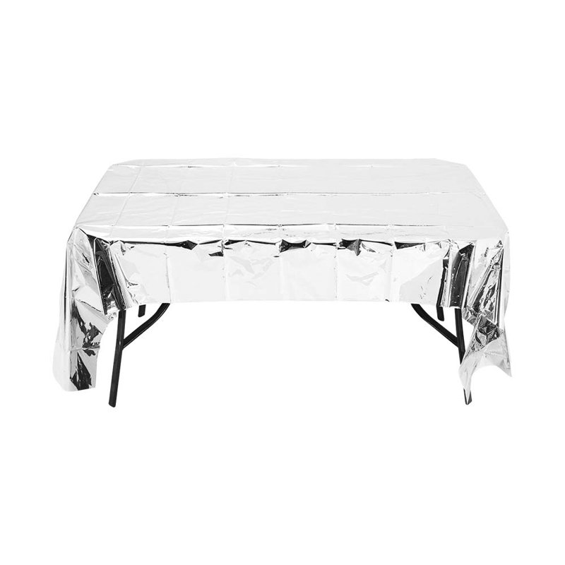 Cronenbold Plastic Tablecloth, Silver