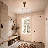 Barba 1-Light Dimmable Semi-Flush Mount-122897320