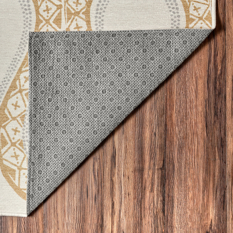 Tapis lavable Serpentine Stone, Tapis de couloir 2 pi 6 po x 7 pi