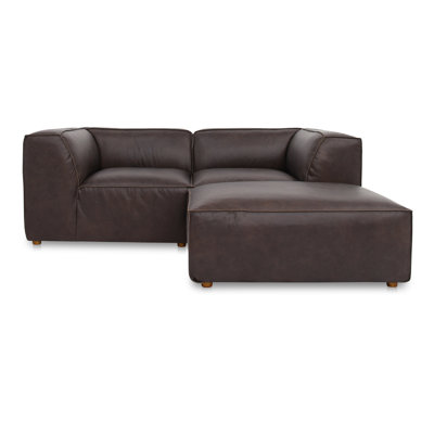 Foley 3 - Genuine Leather Modular Sectional