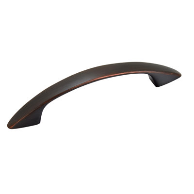 Arc 3 inch (76mm) Center-to-Center Oil-Rubbed Bronze Cabinet Pull - 25 Pack