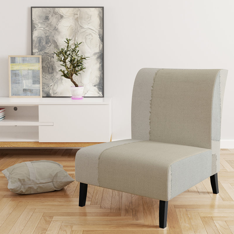Fauteuil de chambre moderne rembourré Painted Weaving III Fb