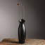 Vase noir Longpi Pottery