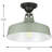 Petties 1 - Bulb Outdoor Semi Flush Mount-564200685