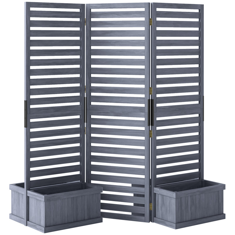 Cloison de protection en bois pour cloisons de jardin pour l'extérieur