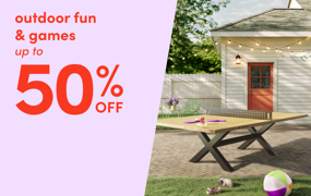 outdoor fun & games clearout