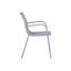 Oglethorpe Steel Outdoor Stacking Dining Armchair-826933093