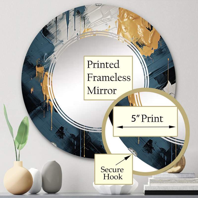 Miroir mural Zolah, 24 po x 24 po