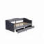 Upholstered Daybed with Storage Drawers