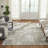 Kaiser Taupe Hand-Loomed Modern Area Rug-1827088561