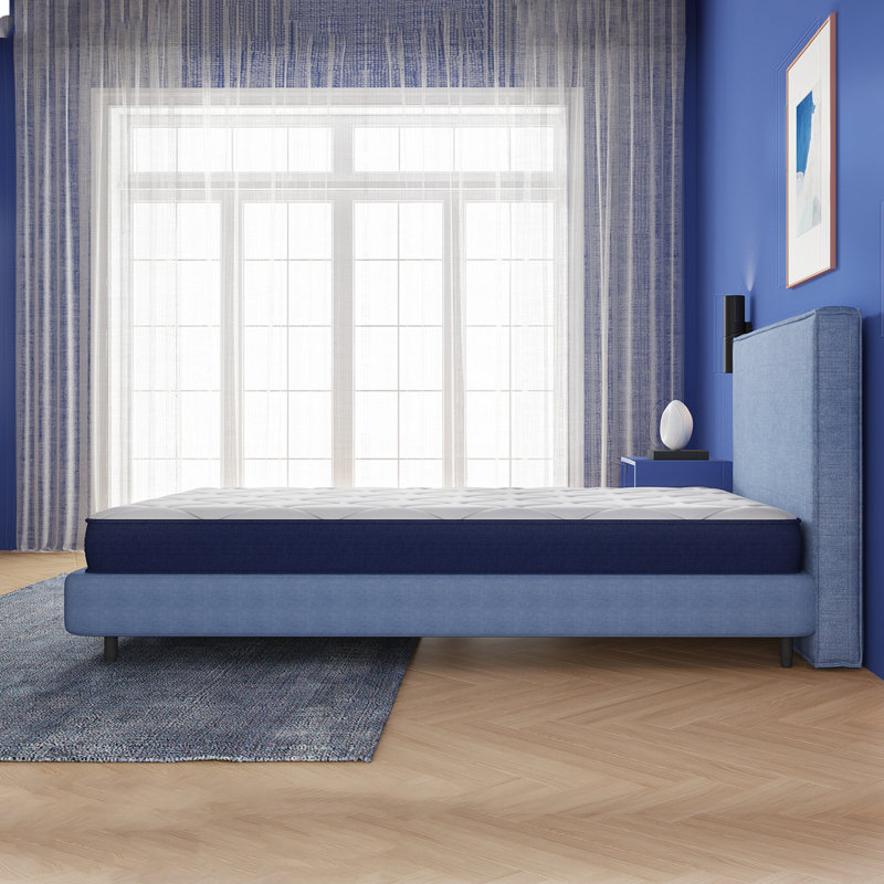 Matelas hybride en mousse viscoélastique imprégnée de gel de 6 po Avenco, Simple extra long