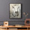ANIMALS Series Cxxv - reproduction encadrée de qualité supérieure - prête à être accrochée - aucun clou requis