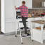 3 - Step Steel Folding Step Ladder