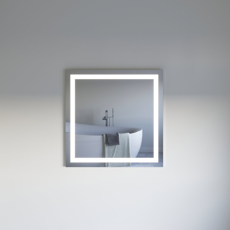 Santo 36" Frameless LED Bathroom Vanity Mirror