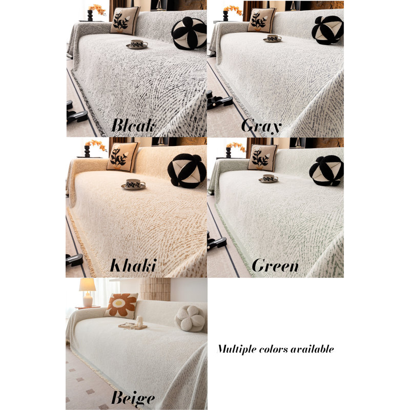  Nayoroom Non Slip Couch Cover Sofa Covers For Cushion Couch Washable Sectional Couch Covers For Dogs Pet Furniture Protector Couch Cover Blanket For Living Room 