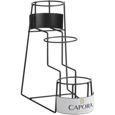 Capora 3 Tier 64 Oz. Flavouring Sauce Rack WS-513CSRH