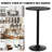 Round Metal Base Dining Table