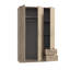 Fenimore 3 Door Manufactured Wood Wardrobe-927834231