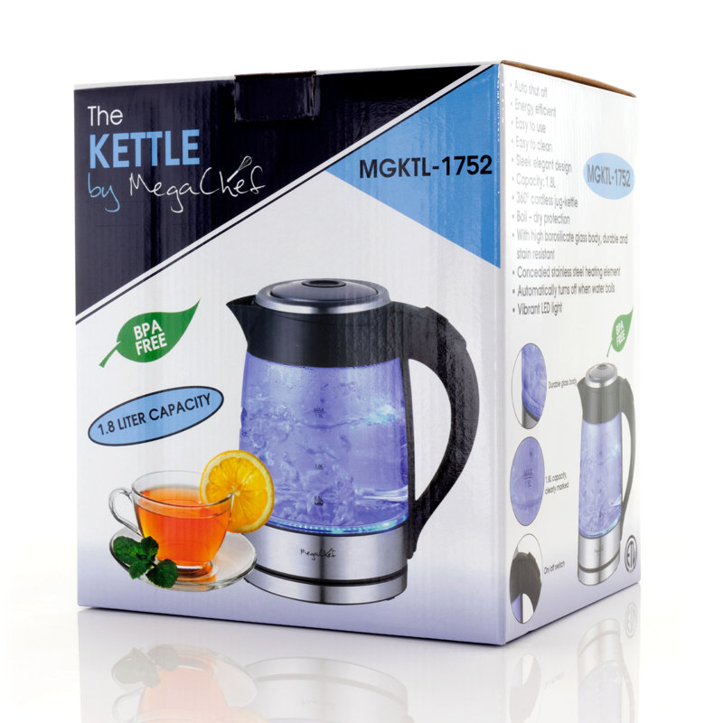 Mega Chef 1.9 Quarts Electric Tea Kettle