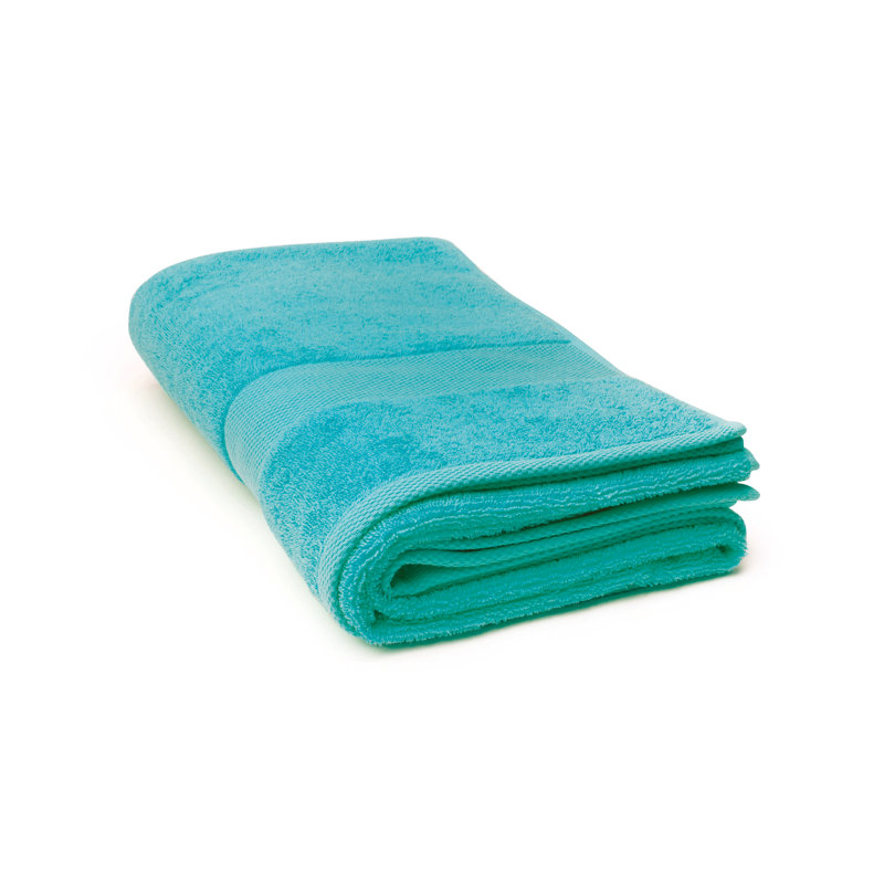 Spa Bath Sheet, Blue / White / Grey