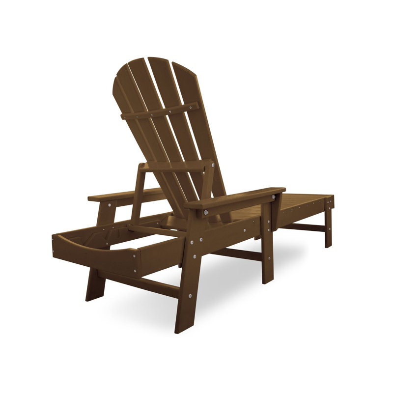 POLYWOOD South Beach Chaise, Teak