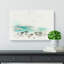 Mount Kilimanjaro In Tanzania In Abstract - Wrapped Canvas-55311127