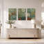 «Succulents and Cacti in Vintage Botanical Illustration», ensemble de 3 toiles murales-2057956614