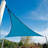 12' x 9' Triangle Shade Sail-14763394-86796449