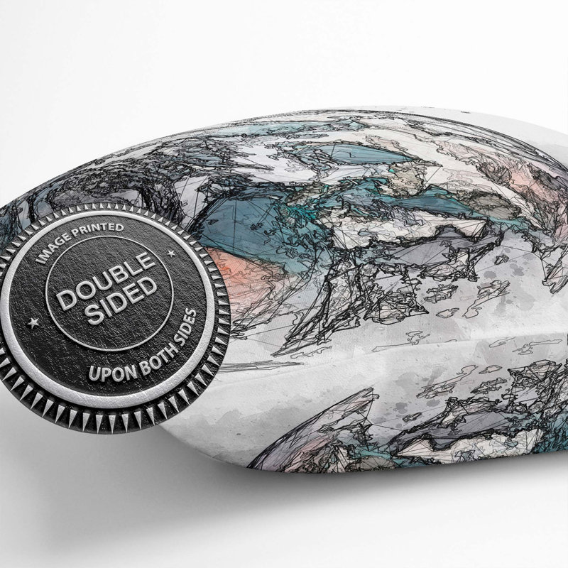 Square Cushion, 55cm H x 55cm W x 20cm D