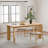 33.5"W×30"H Wood Dining Table Kitchen Table with 4 Legs-39408984-39408985