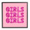 «Pink Girls Balloon Letters», typographie audacieuse et giclée par Lish Creative