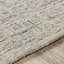 Tapis bleu marine / beige en laine touffeté à la main Bergmann-331802937