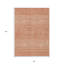 Tapis intérieur tribal lavable doré et ivoire 8 pi x 10 pi saumon
