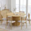 Table de salle à manger en bois massif-1016859847-1016859848