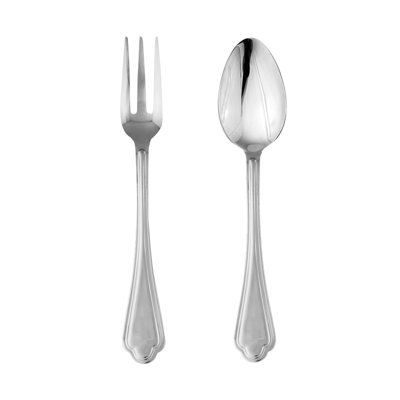 Leonardo 2 Piece Stainless Steel Hostess Set