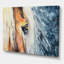 Gros plan sur un magnifique œil de cheval II - peinture sur toile-59536700-59767340