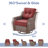 Craftedcane 8-Person Outdoor  PE Wicker Patio Conversation Set With 6" Thickness Cushions-120284858