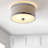 Marx Fabric Flush Mount