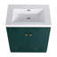 Meuble-lavabo autoportant avec lavabo en résine blanche-320613295-320613283