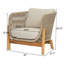 Chaises longues avec coussins Jaxx