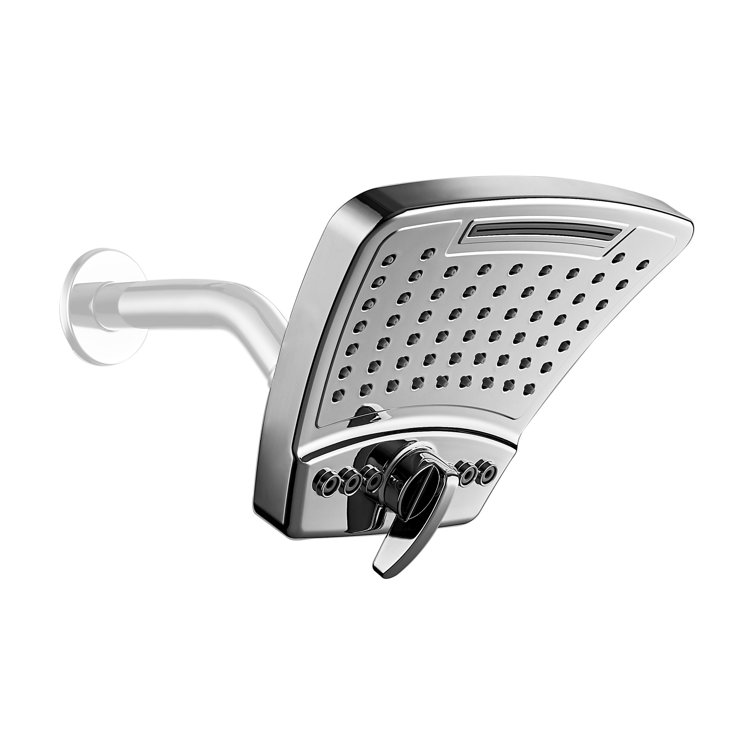 PowerShot 8-in Curved 3-Function Showerhead 