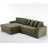 Zinia Upholstered 111'' Sofa & Chaise-153292404