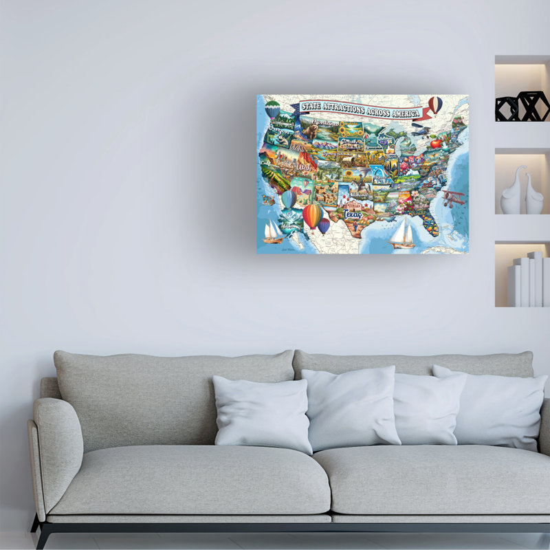 Art mural sur toile tendue - Gail Fraser, art mural pour le salon, la chambre à coucher ou le bureau - 18 x 24