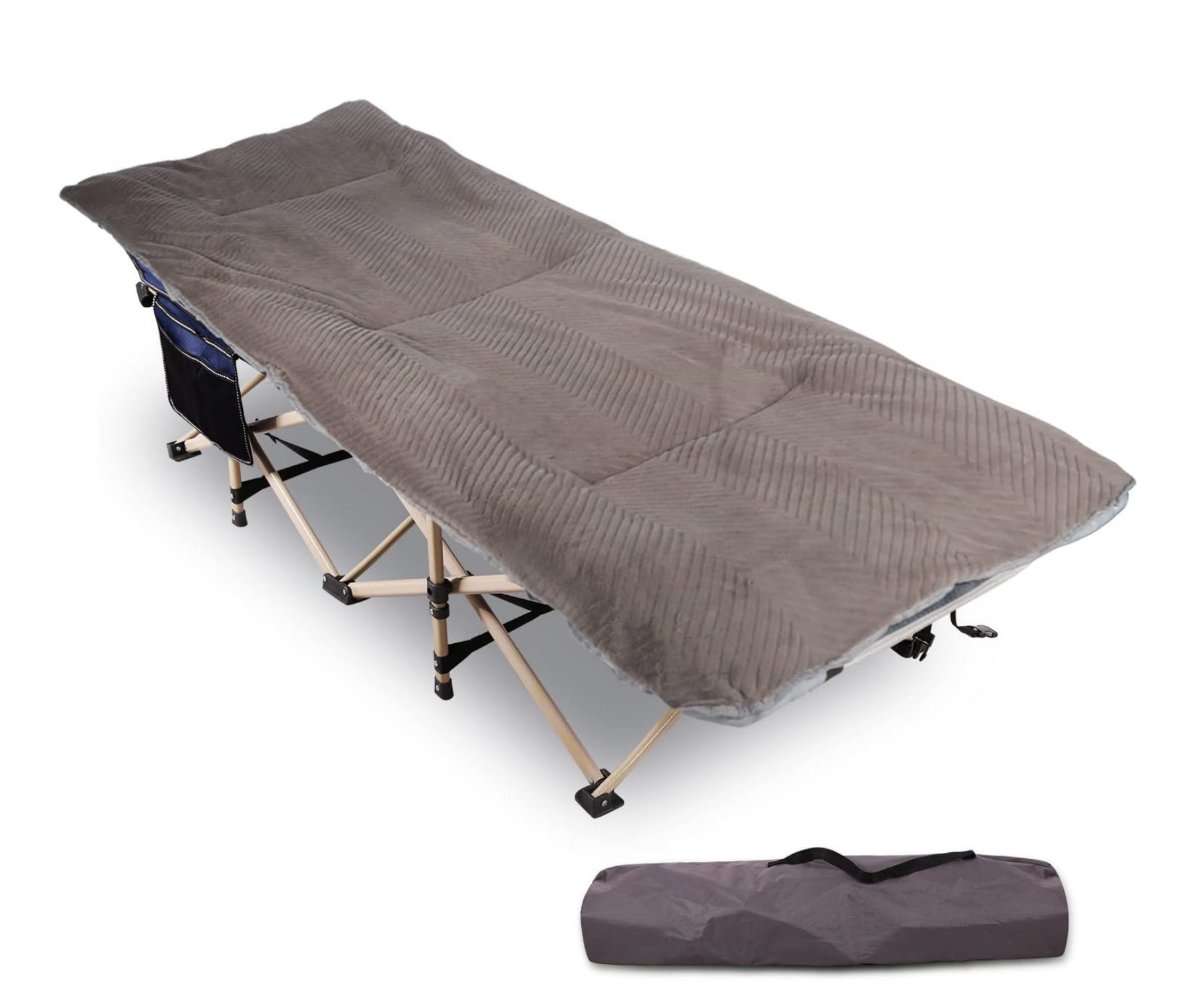 REDCAMP Folding Camping Cot with Mattress Portable Sleeping Cot Wayfair