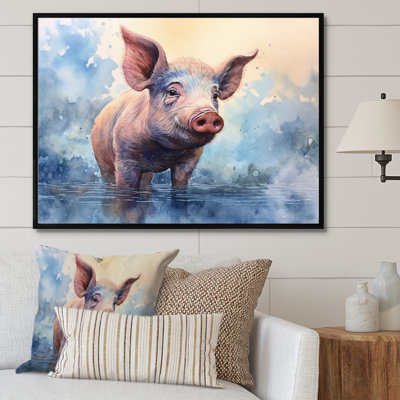 Sweet Piglette sur toile