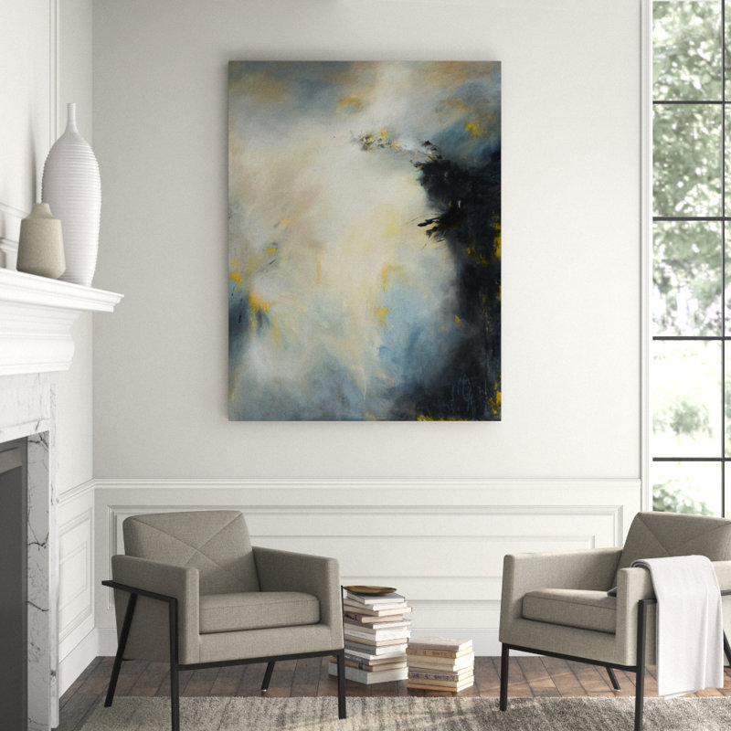 Kinetic Movement Painting by Samuel Kane, Knife Gel, 66" H x 50" W