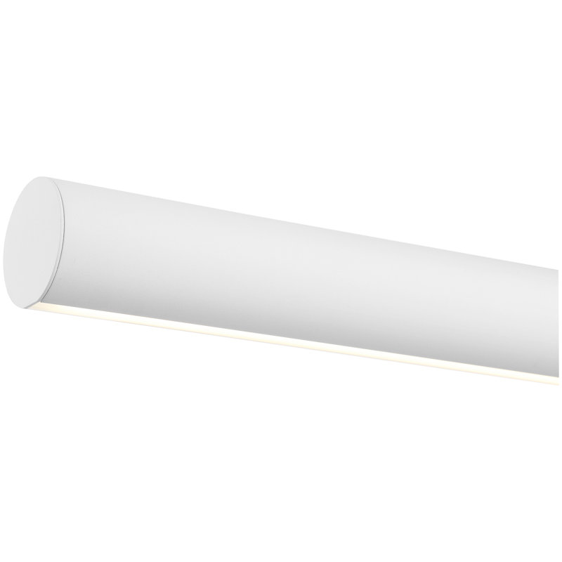 Carmel - LED Cylinder Island Light - Acrylic Lens - Dedicated LED, Matte White