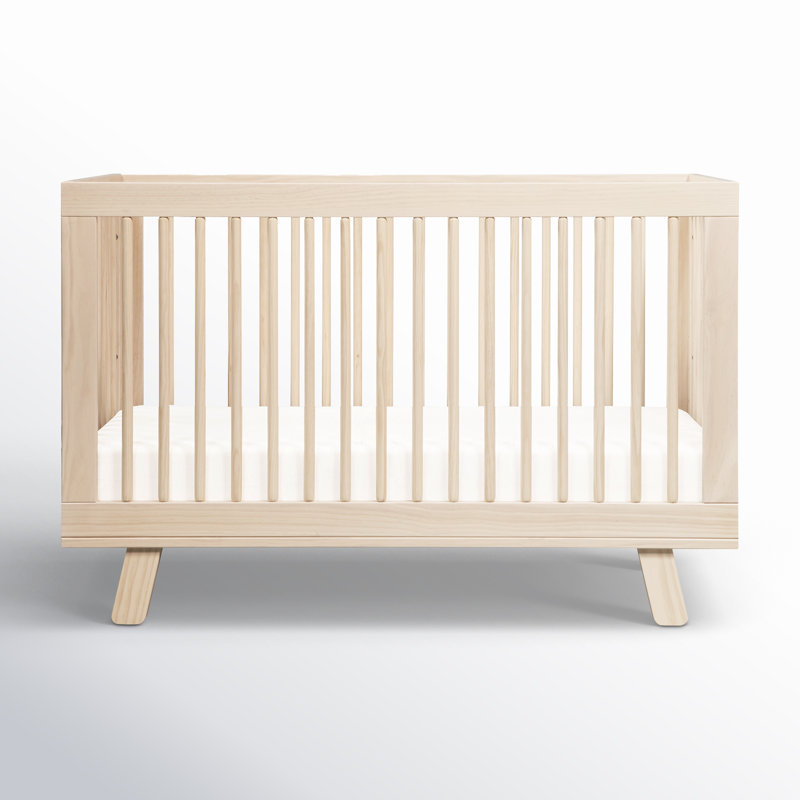 Hudson 3-in-1 Convertible Crib, Washed Natural